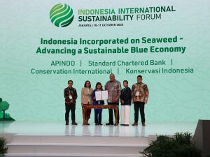 APINDO Teken MoU Bersama Sejumlah Mitra, Dukung Hilirisasi Rumput Laut dan Ekonomi Biru Indonesia