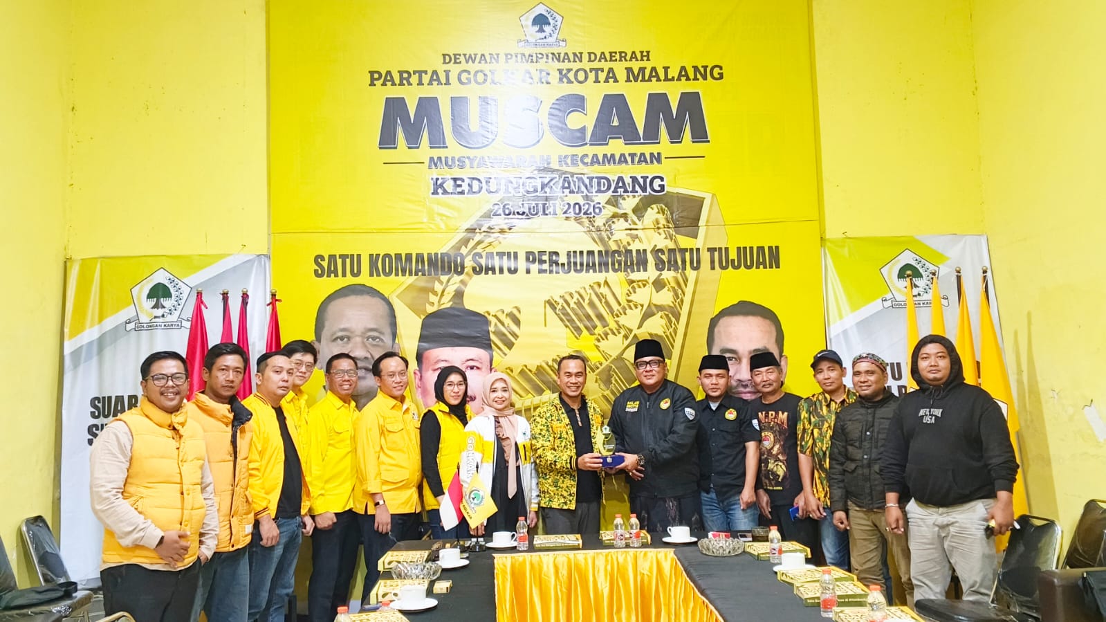 Aba Yasin Sambangi Kantor Golkar Kota Malang, Sinyal Politik 2029 atau Sekadar Silaturahmi