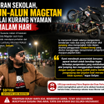 Setiap Liburan Sekolah, Alun-Alun Magetan Dinilai Kurang Nyaman di Malam Hari Karena Banyak Aksi